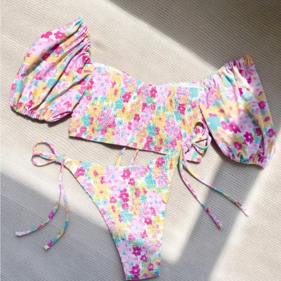 - 2 for $65 💖 Tie Bikini Set 👙 - Picture 3 of 3